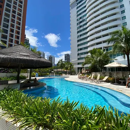 Flat Com Vista De Cinema Para Praia Da Barra Da Tijuca - 5 Min Da Praia - Ar Condicionado, Portaria 24H, Wi-Fi 500 Mbps Río de Janeiro Exterior foto