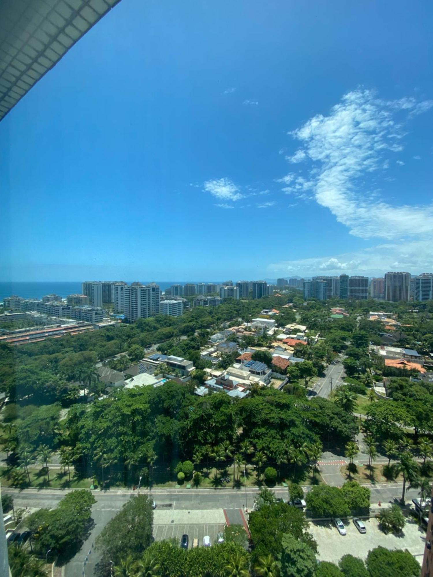 Flat Com Vista De Cinema Da Barra Da Tijuca - 5 Min Da - Ar Condicionado, Portaria 24h, Wi-fi 500 Mbps Apartment